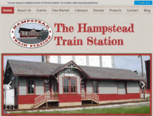 Tablet Screenshot of hampsteadtrainstation.com